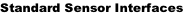 Standard Sensor Interfaces
