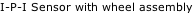 I-P-I Sensor with wheel assembly
