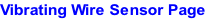 Vibrating Wire Sensor Page